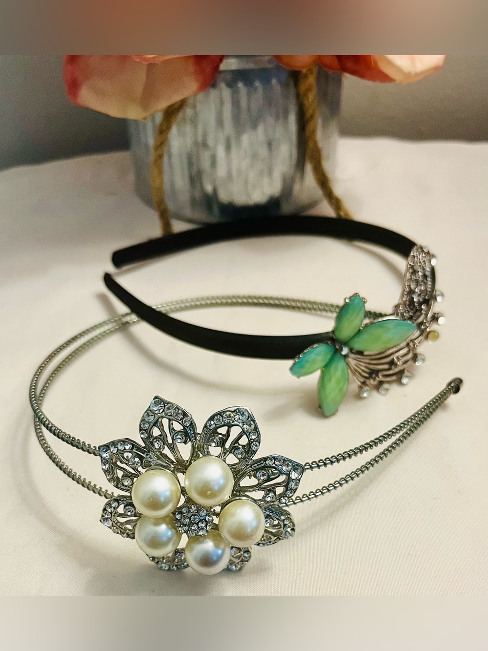 WOMEN and Girls Vintage Decorative Headbands. NWOT.